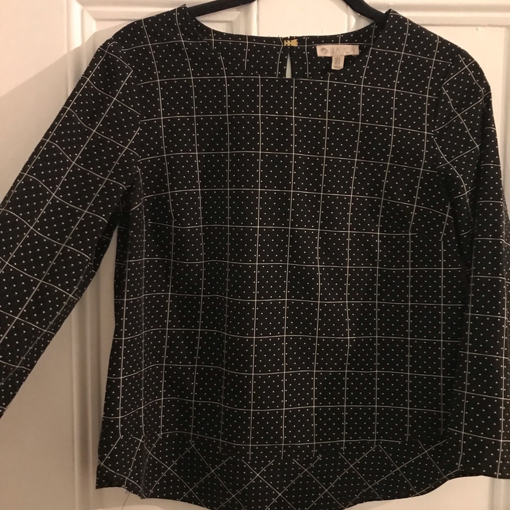 Graphic blouse